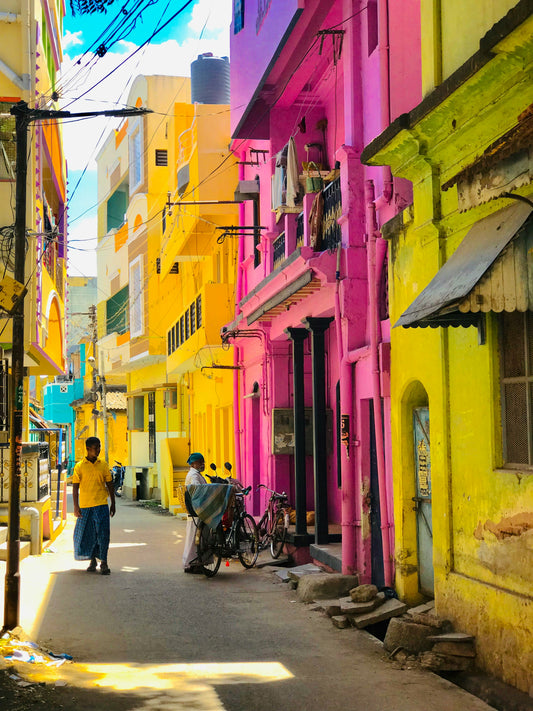 Colourful lanes of Kolkata